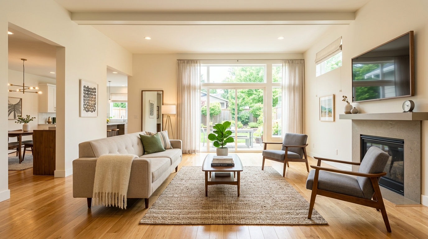 After — professional listing photo