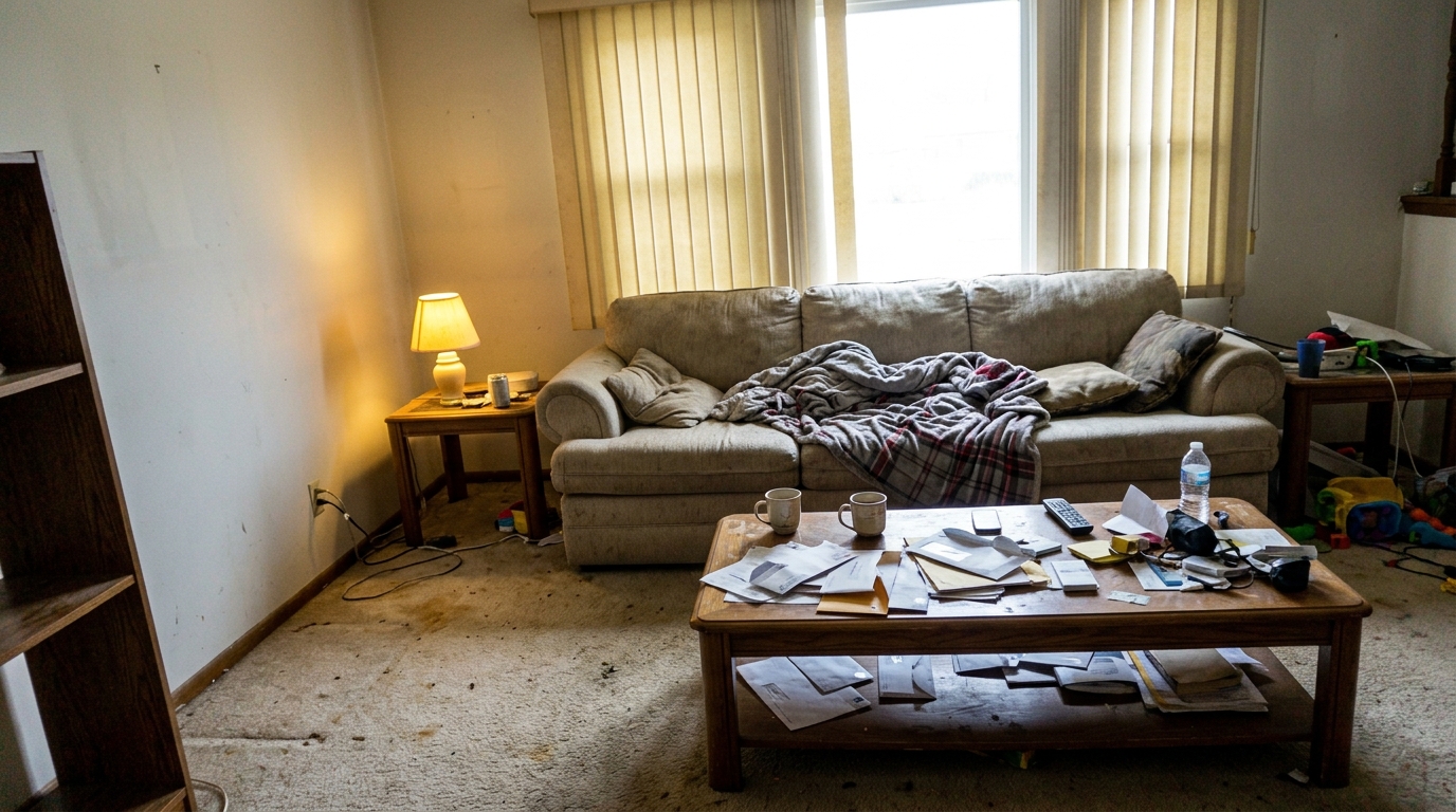 Before — rushed listing photo
